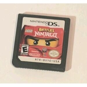Nintendo DS Handheld  Game LEGO Battles: Ninjago‎ 2011 Tested Works